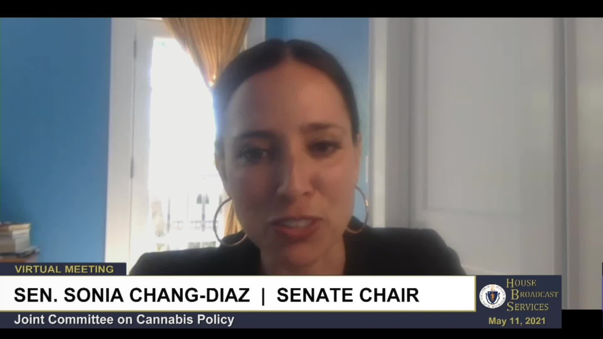 Thumbnail image for Commonwealth of Massachusetts State House.  The Massachusetts Joint Committee on Cannabis Policy, Public Hearing on Marijuana Host Community Agreements, Part 1 of 2, May 11, 2021.