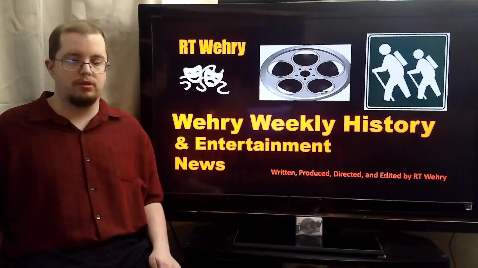 Thumbnail image for Wehry Weekly History & Entertainment News.  May 26, 2021.