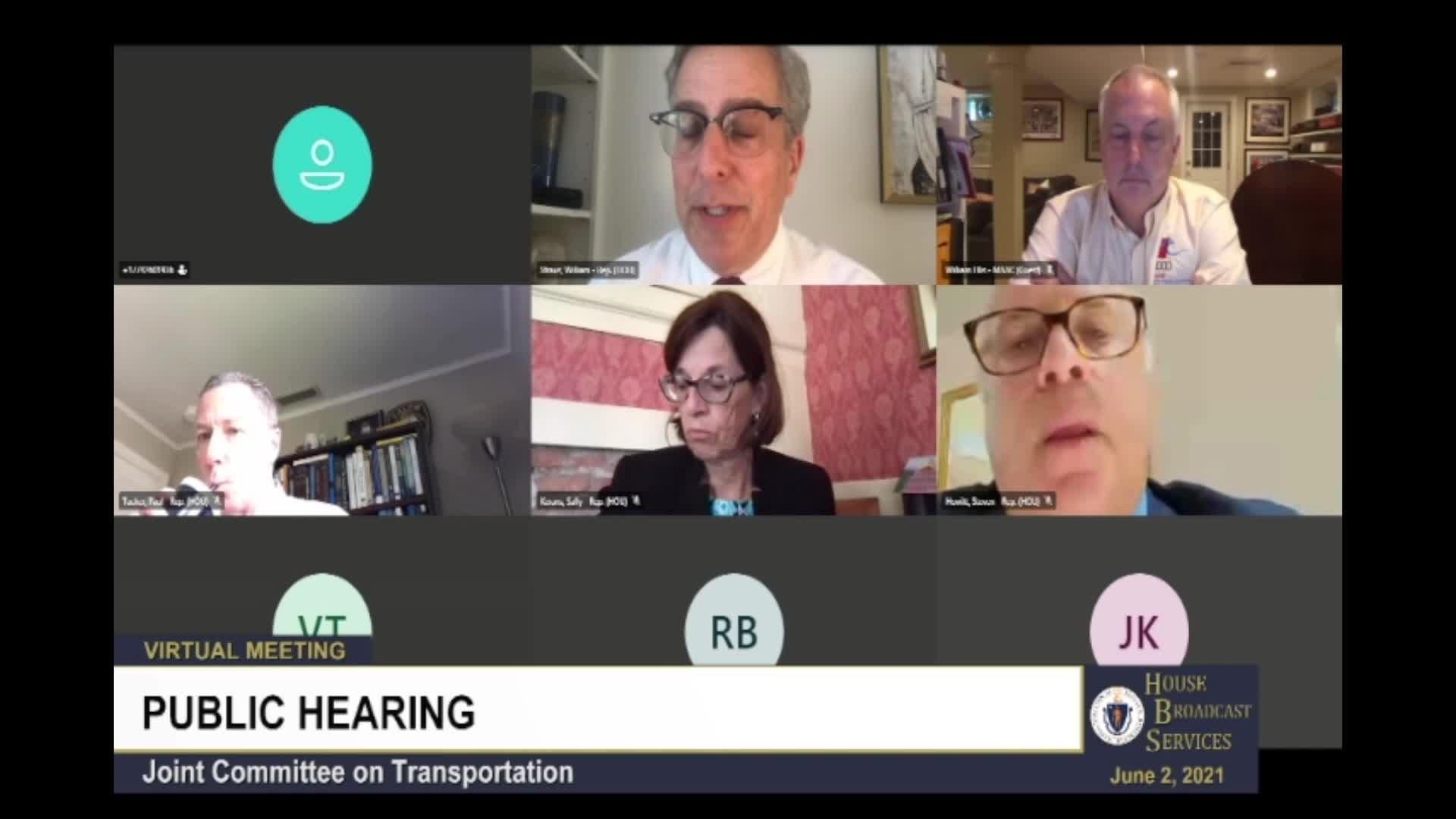 Thumbnail image for Commonwealth of Massachusetts State House.  The Massachusetts Joint Committee on Transportation Public Hearing, June 2, 2021.