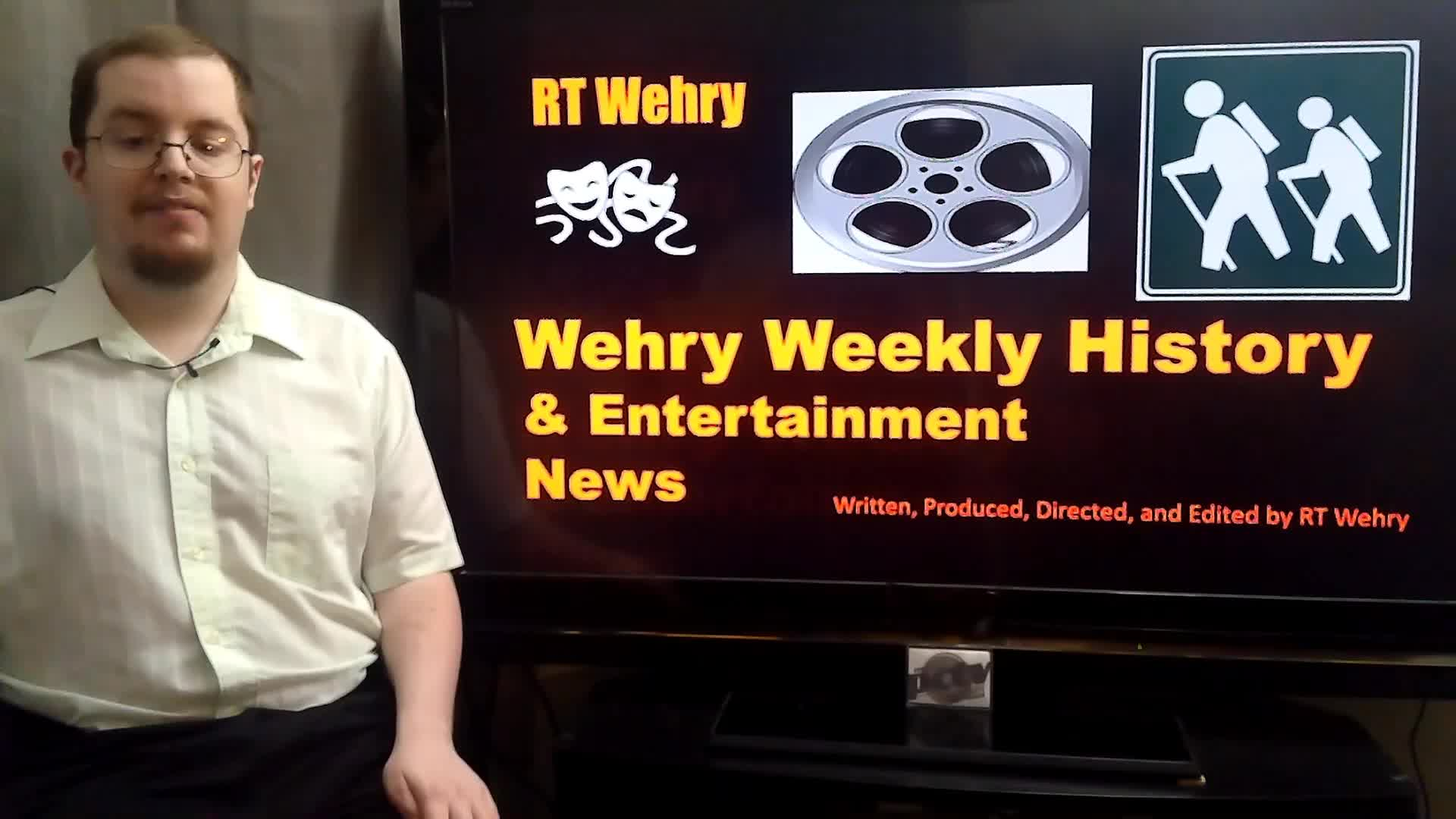 Thumbnail image for Wehry Weekly History & Entertainment News.  June 9, 2021.