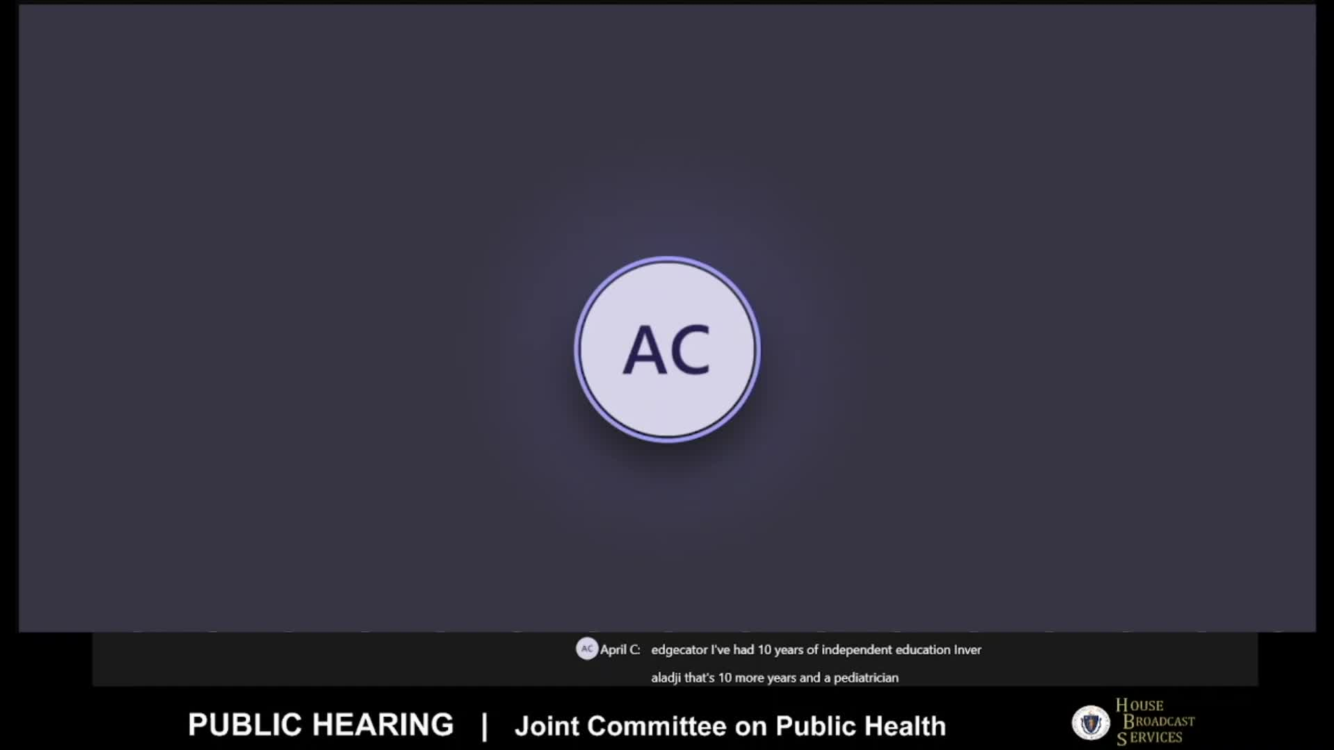Thumbnail image for Commonwealth of Massachusetts State House.  Joint Committee on Public Health, Remote Public Hearing on Bills related to Vaccines, Part 2 of 5, July 12, 2021.