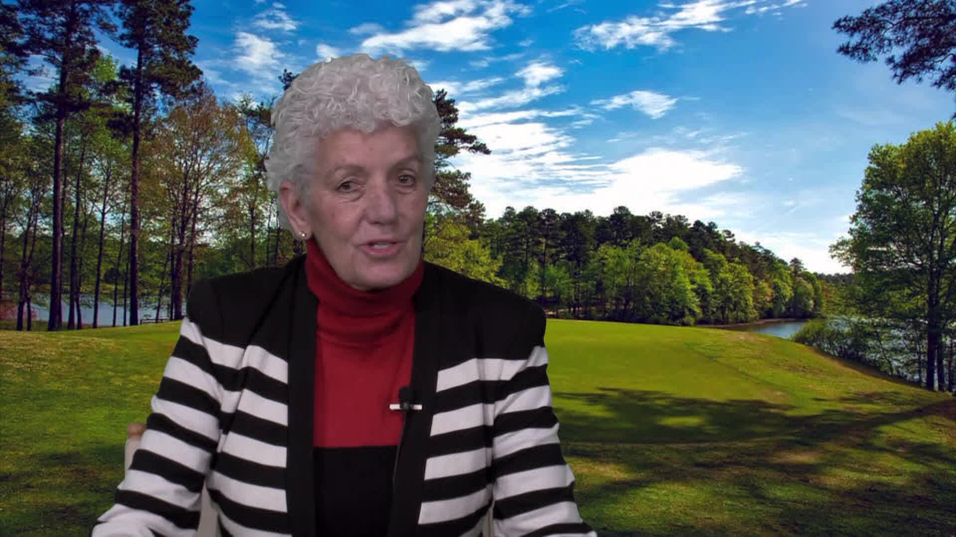 Thumbnail image for "'It's Okay to talk golf,' with Kay McMahon, LPGA Hall of Fame.  Episode 05."