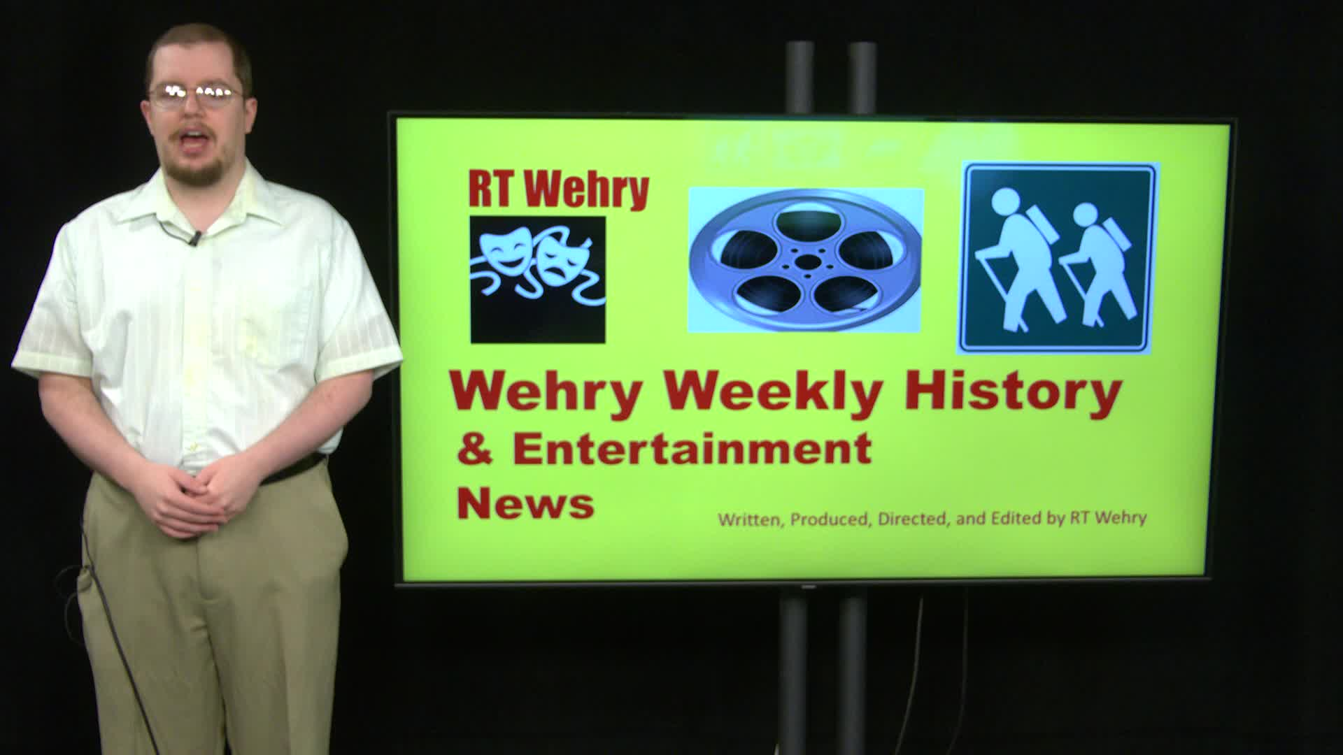 Thumbnail image for Wehry Weekly History & Entertainment News.  September 15, 2021.