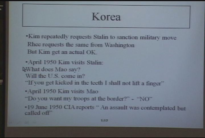 Thumbnail image for Osher Lifelong Learning Institute:  'Uncle Joe Stalin,' Class 6 of 6, May 19, 2008.