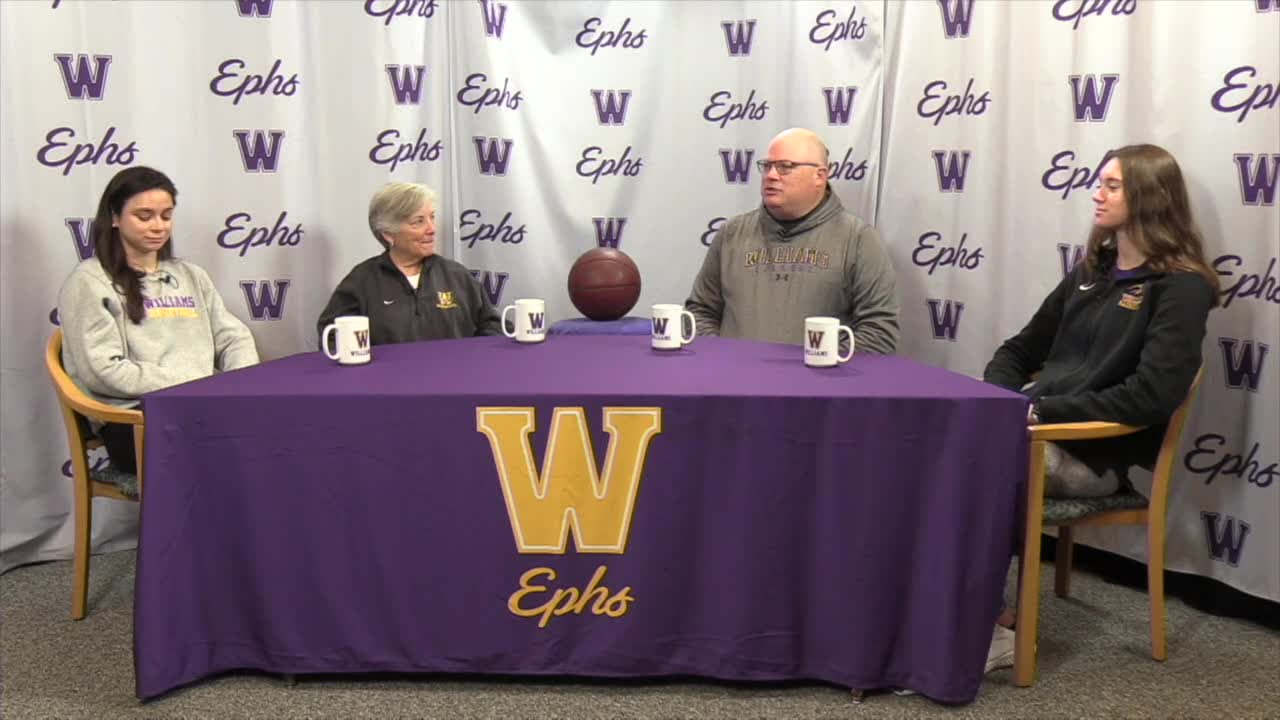 Thumbnail image for Williams College Basketball Show.  November 9, 2021.