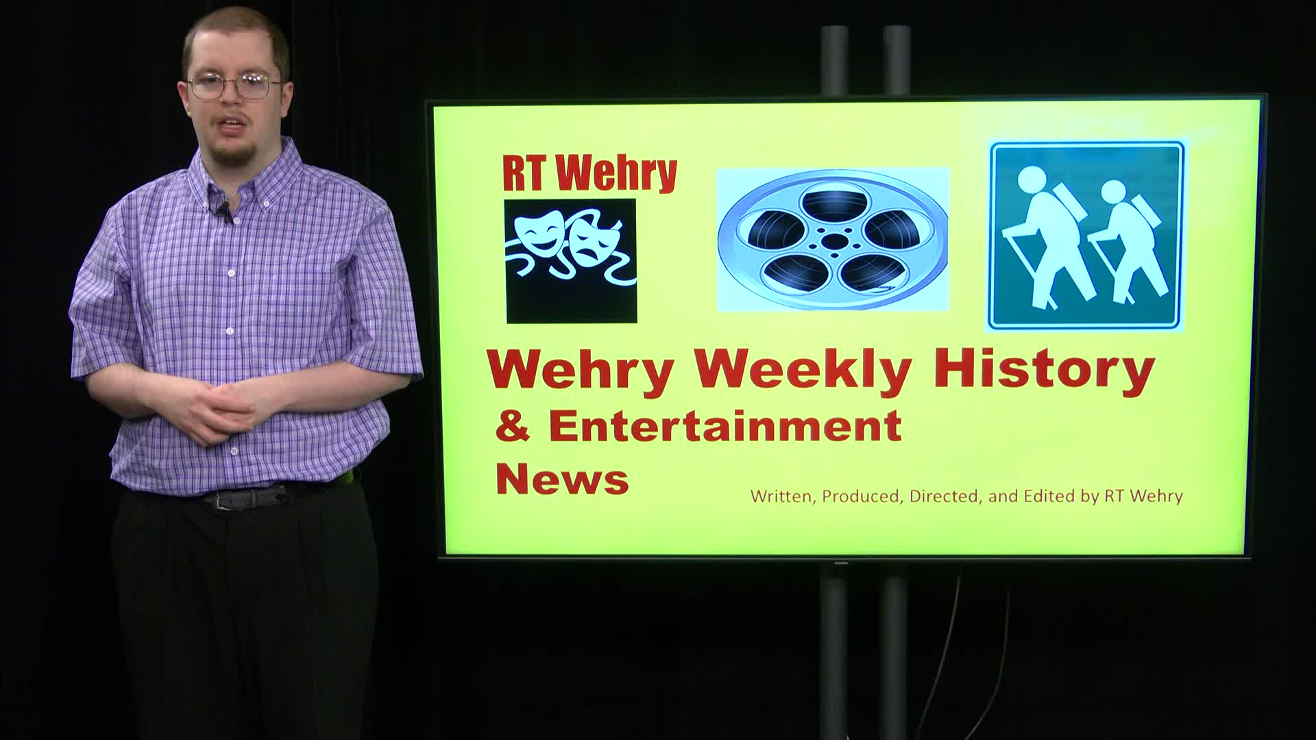 Thumbnail image for Wehry Weekly History & Entertainment News.  November 11, 2021.