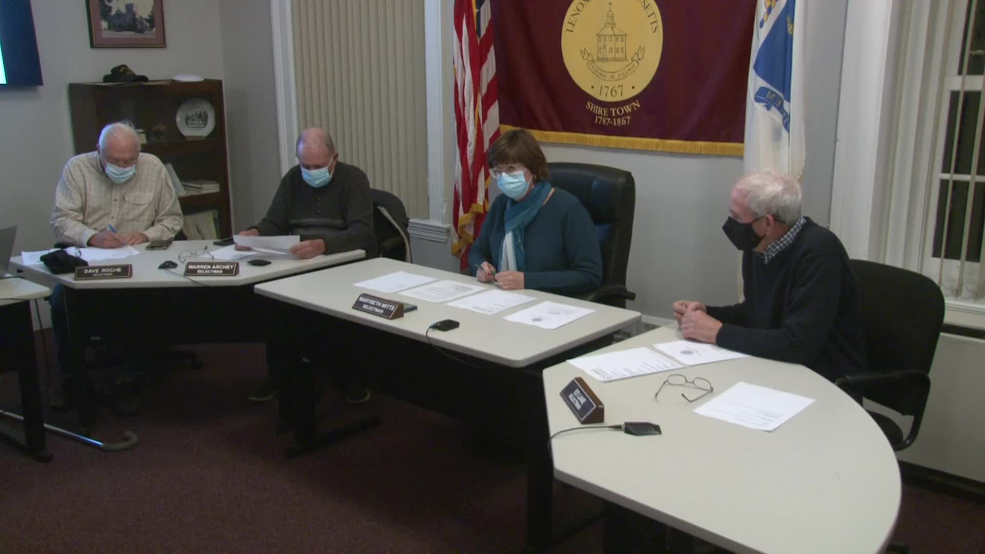 Thumbnail image for Town of Lenox Selectmen's Meeting, November 30, 2021.  LIVE, from Lenox Town Hall on CTSB Channel 1303, and streaming from ctsbtv.org/Channel 1303.