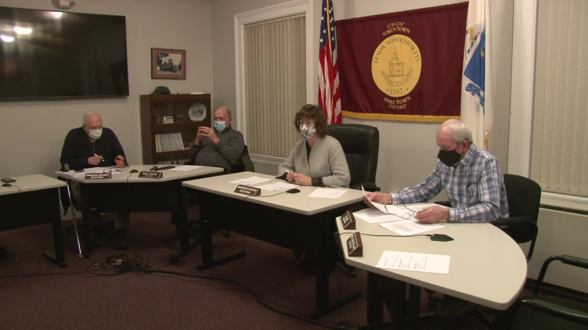 Thumbnail image for Town of Lenox Selectmen's Meeting, February 23, 2022.  LIVE, from Lenox Town Hall on CTSB Channel 1303, and streaming from ctsbtv.org/Channel 1303.