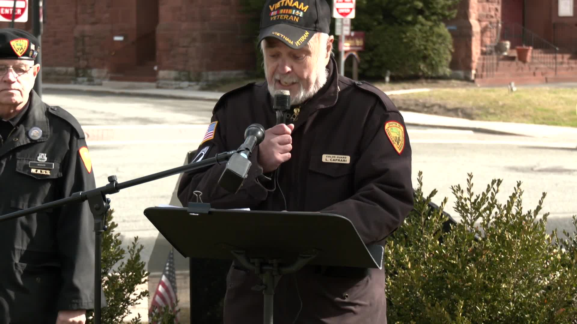 Thumbnail image for "Vietnam Veteran Memorial Day Ceremony, March 26, 2022, Park Square, Pittsfield, Massachusetts."