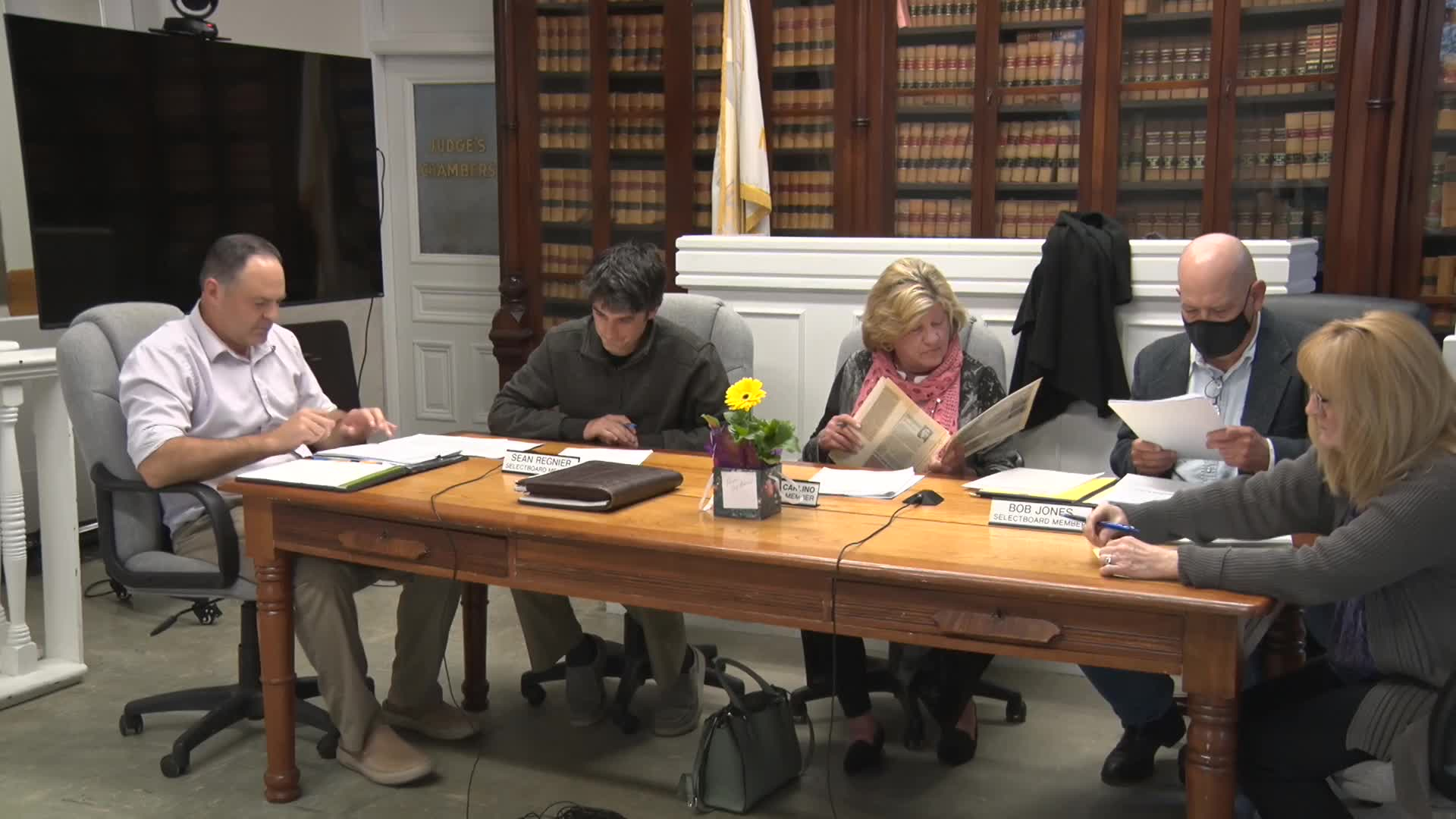 Thumbnail image for Town of Lee Select Board Meeting, May 3, 2022.  LIVE, from Lee Town Hall on CTSB Channel 1303, and streaming from ctsbtv.org/Channel 1303.