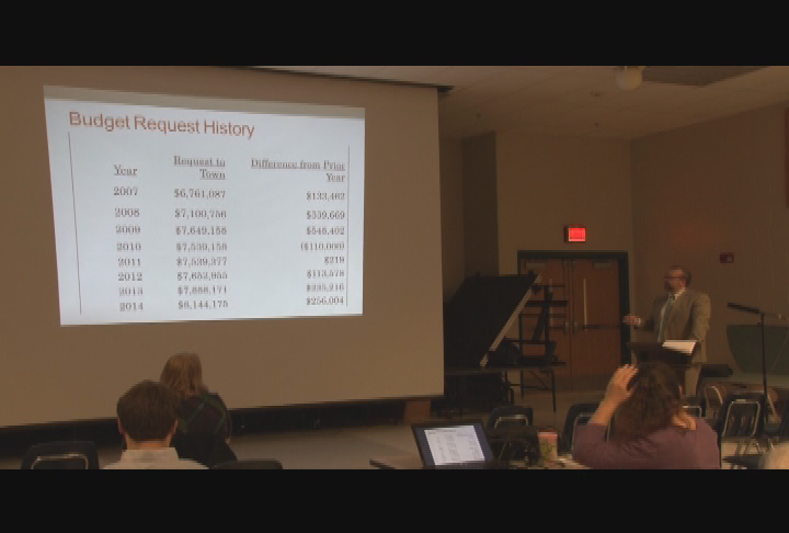 Thumbnail image for Lee School Committee Meeting, April 9, 2013.