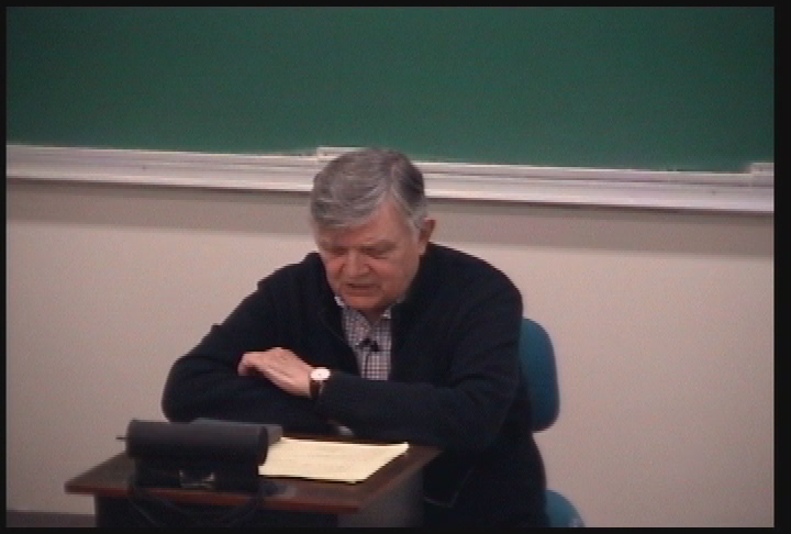 Thumbnail image for Osher Lifetime Learning Institute:  'American Literature -- Wilder, Salinger, and Steinbeck.  Class 5 of 5, James Kraft, Ph.D., May 20, 2013.'