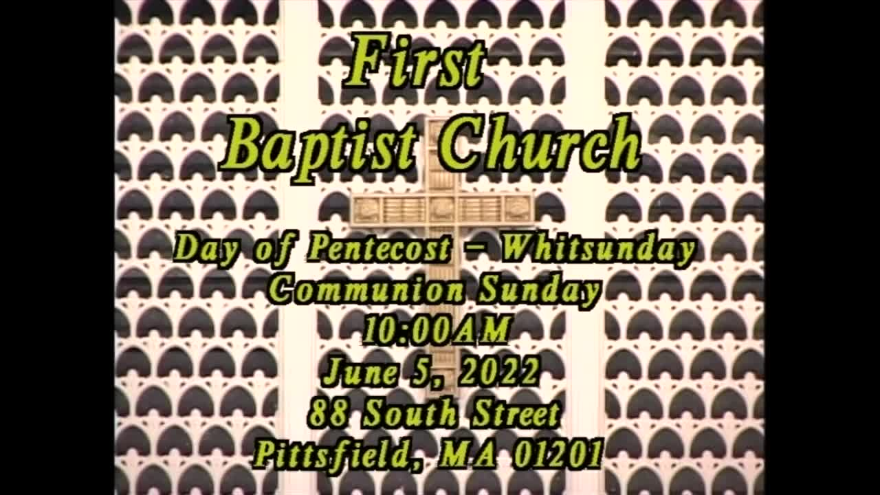 Thumbnail image for First Baptist Church of Pittsfield.  June 5, 2022.