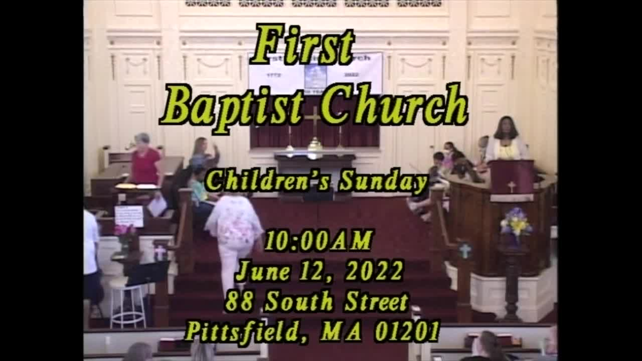 Thumbnail image for First Baptist Church of Pittsfield.  June 12, 2022.