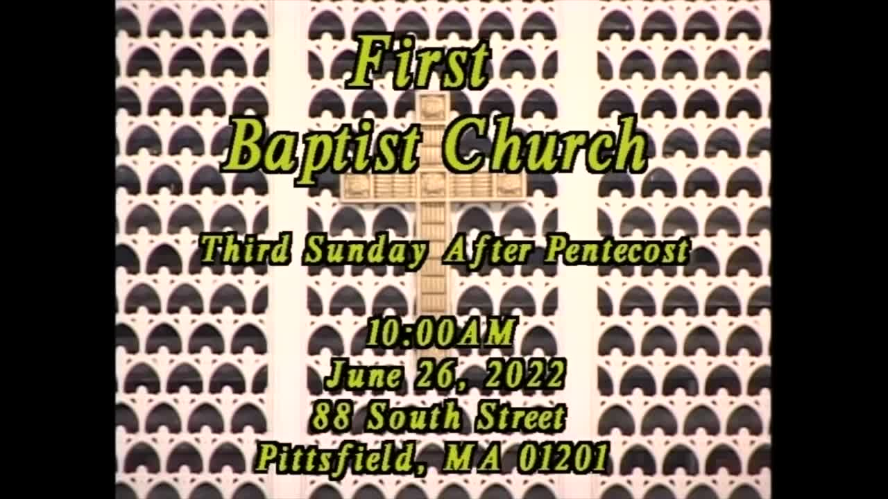 Thumbnail image for First Baptist Church of Pittsfield.  June 26, 2022.