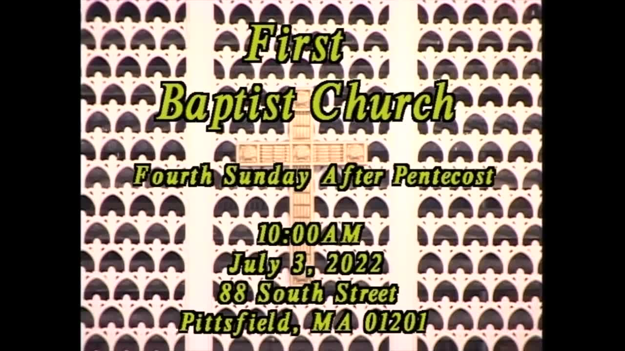 Thumbnail image for First Baptist Church of Pittsfield.  July 3, 2022.