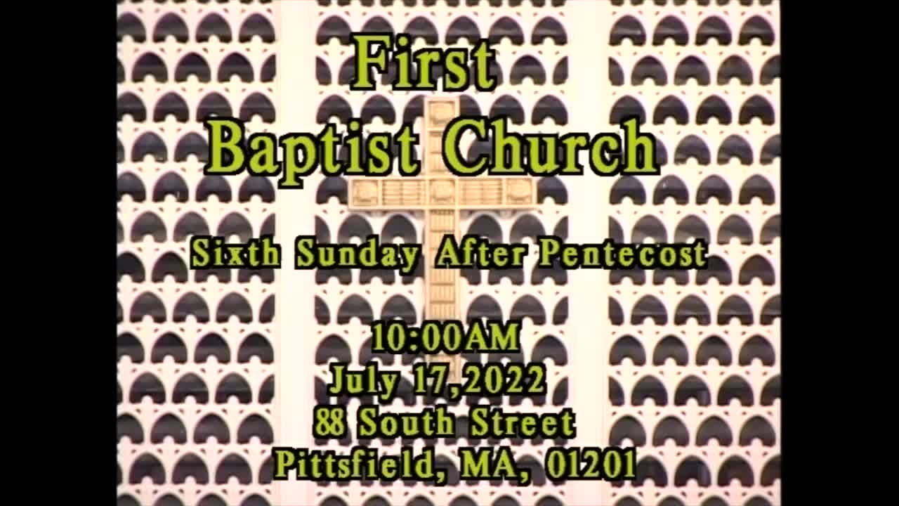 Thumbnail image for First Baptist Church of Pittsfield.  July 17, 2022.