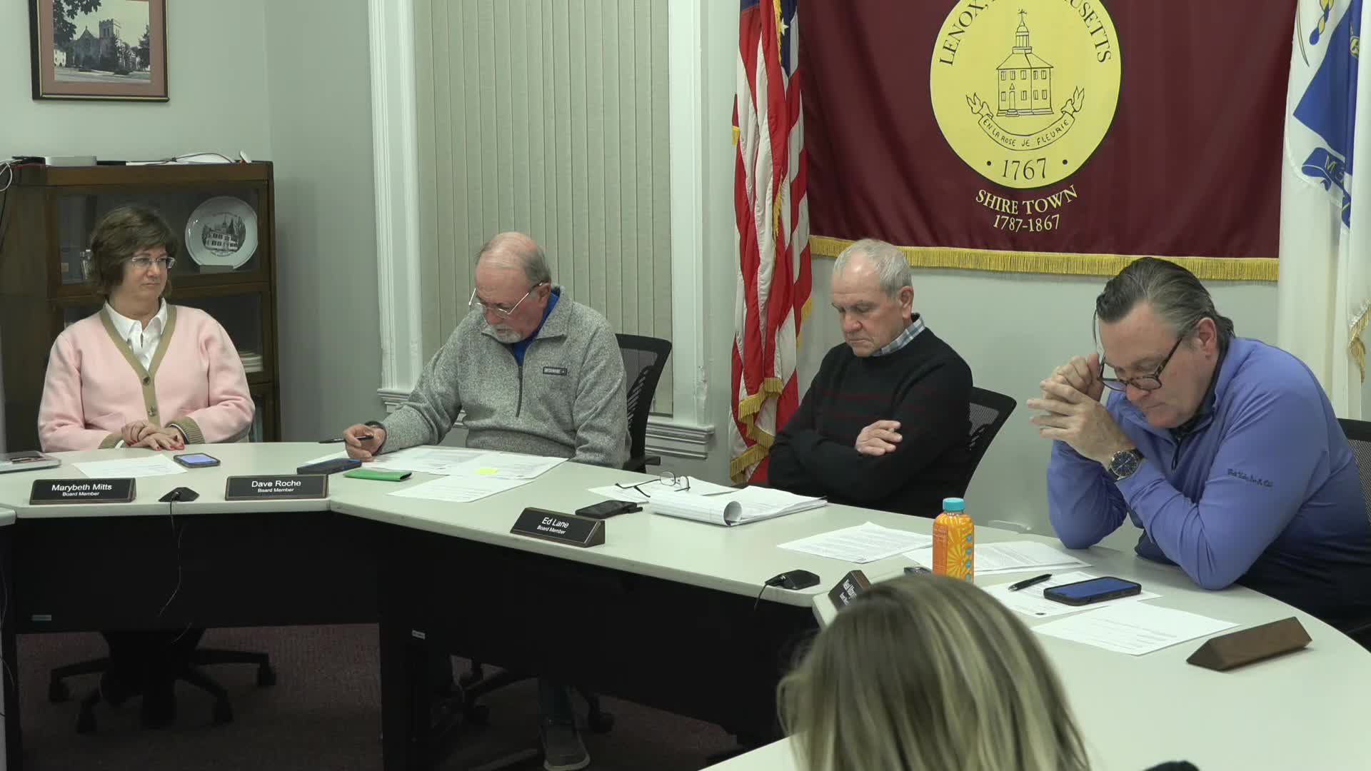 Thumbnail image for Town of Lenox Select Board Meeting, December 20, 2023.  LIVE, from Lenox Town Hall on CTSB Channel 1303, and streaming from ctsbtv.org/Channel 1303.