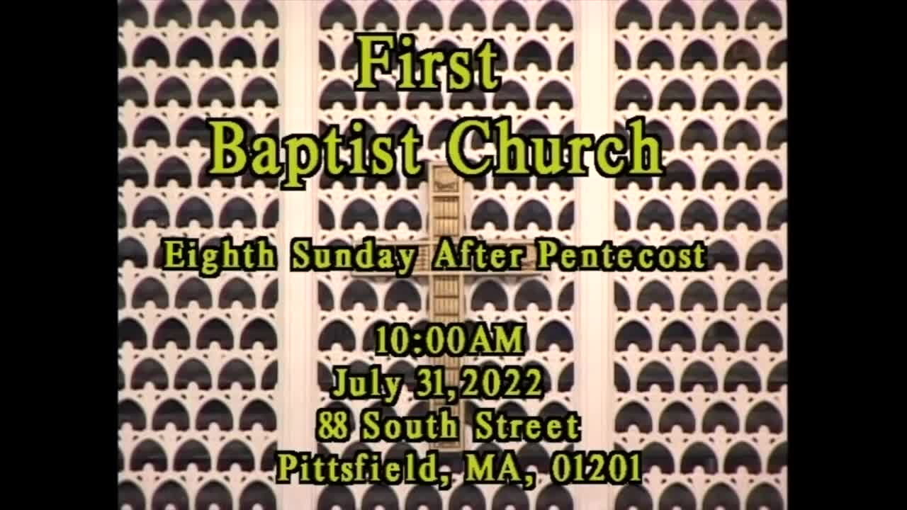 Thumbnail image for First Baptist Church of Pittsfield.  July 31, 2022.