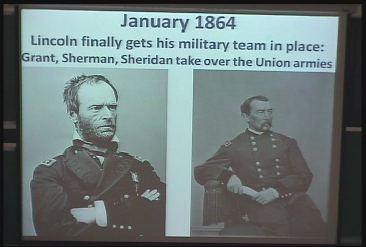Thumbnail image for Osher Lifetime Learning Institute:  "The American Civil War: Momentous Events, Mysteries, and Myths," Class 6 of 6, with Stacy L. Wallach.
