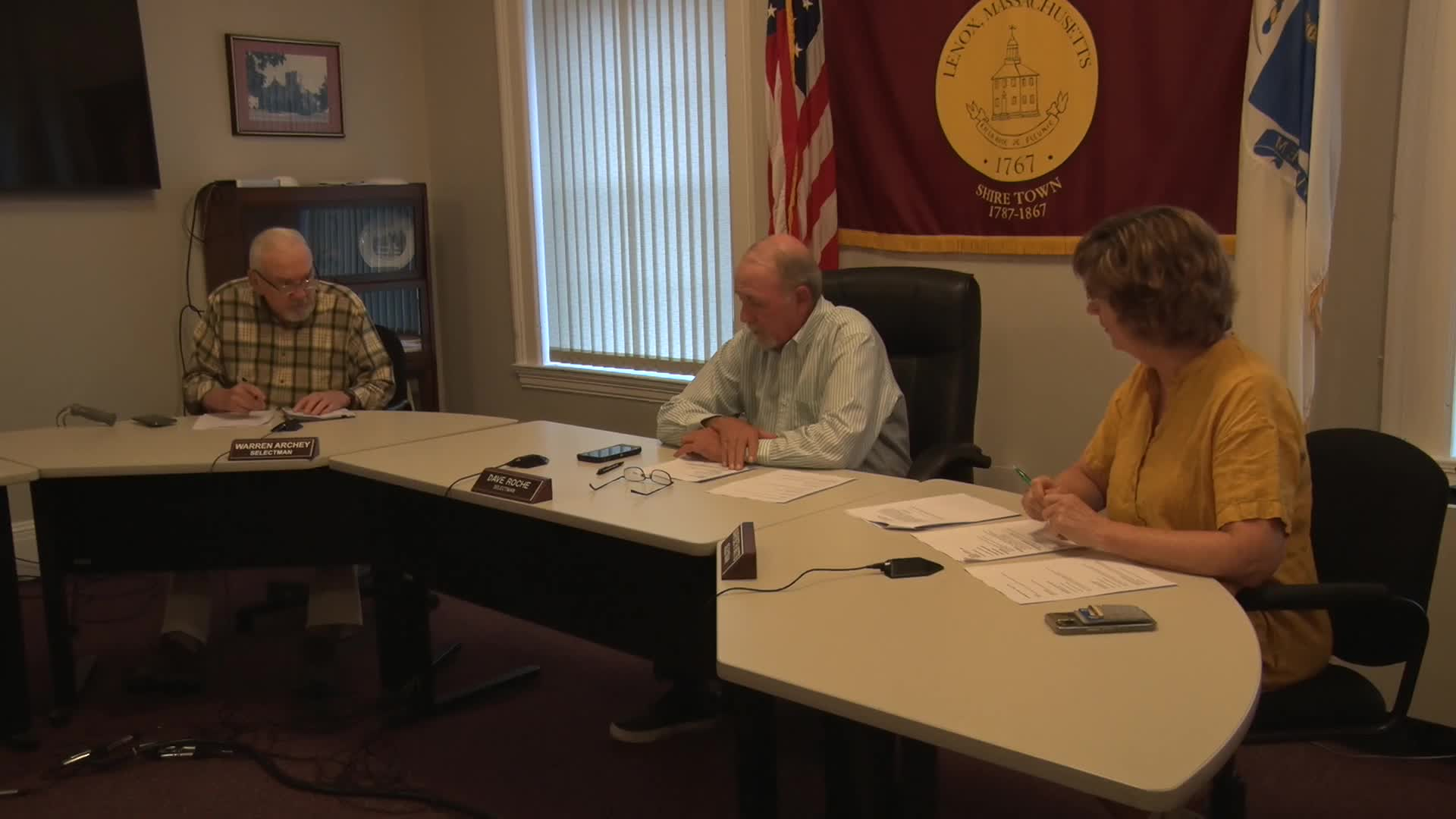 Thumbnail image for Town of Lenox Selectmen's Meeting, August 17, 2022.  LIVE, from Lenox Town Hall on CTSB Channel 1303, and streaming from ctsbtv.org/Channel 1303.