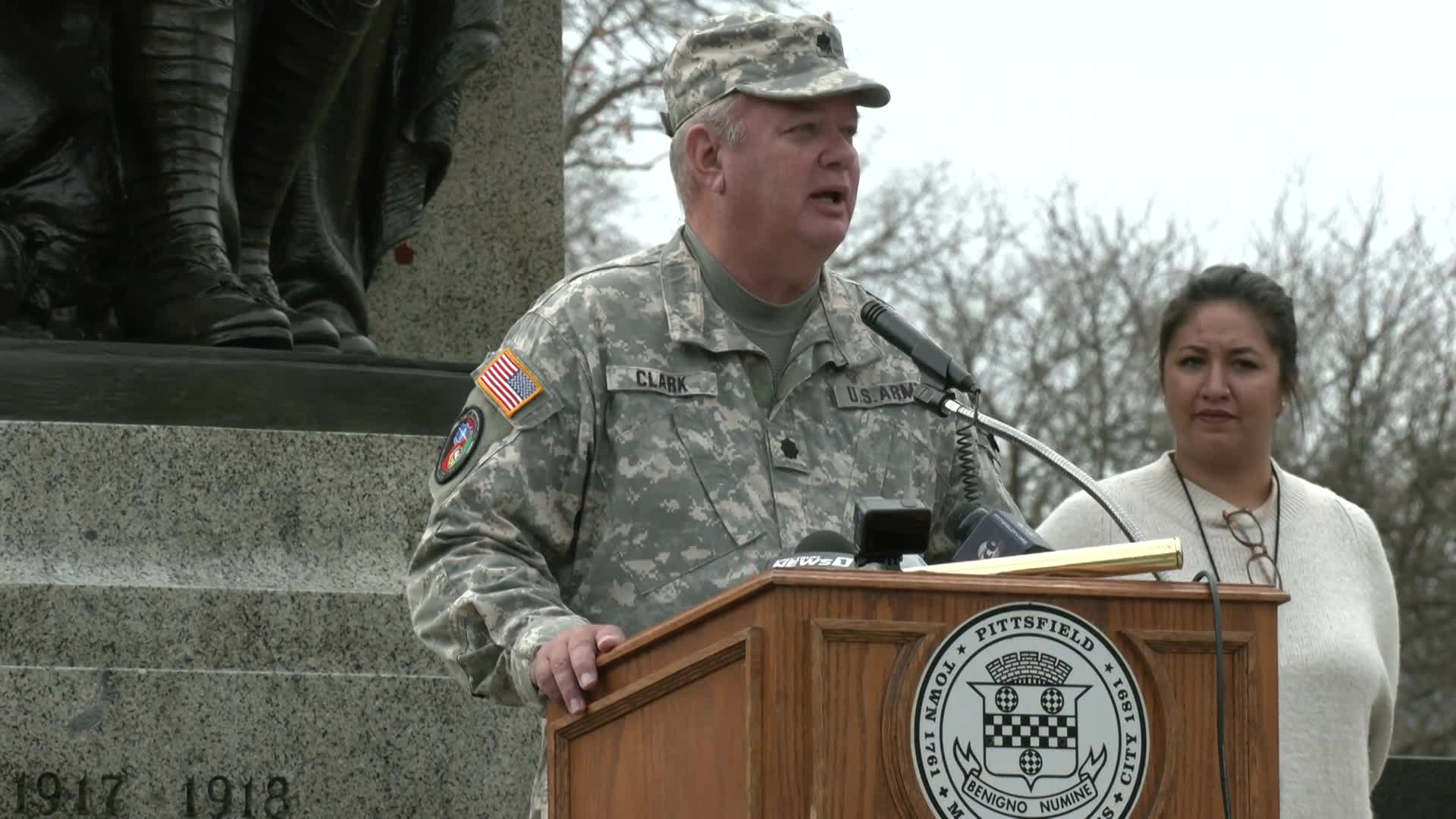 "Honoring Pittsfield's Veterans," Veterans' Day, Friday, November 11, 2022.